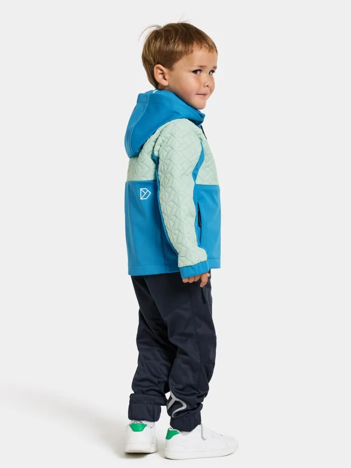 Briska Kids039 Jacket Blue Lagoon Kids Didriksons Spring Jackets