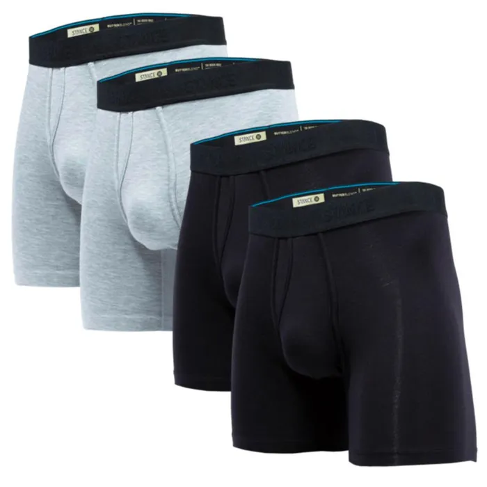 Butter Blend Boxer Brief 4 Pack Multi Men Stance Boxer Brief Packs
