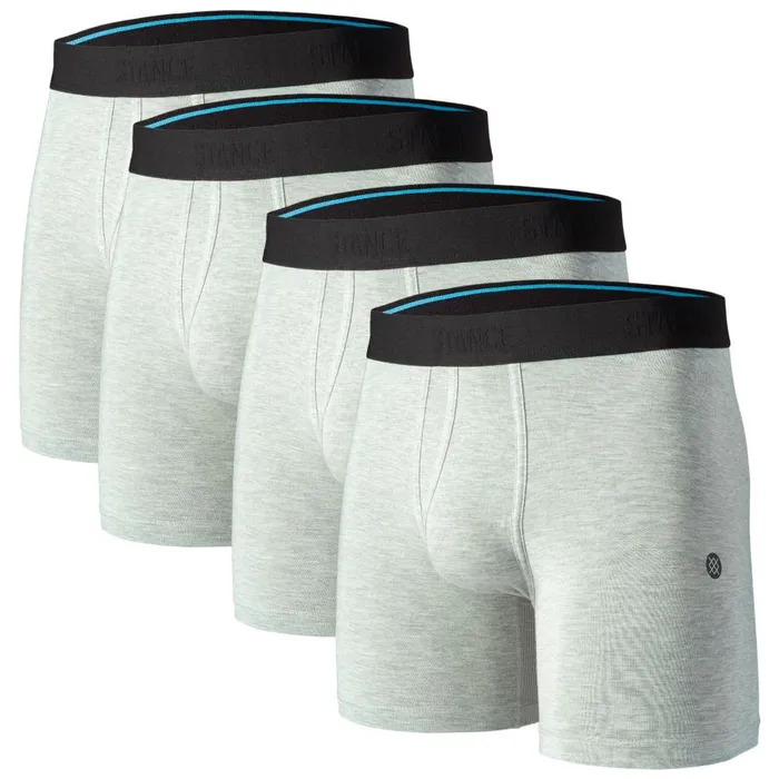 Butter Blend Boxer Brief With Wholester 4 Pack Heathergrey Men Stance Boxer Brief Packs Butter Blend Boxer Brief With Wholester 4 Pack Heathergrey Men Stance Boxer Brief Packs