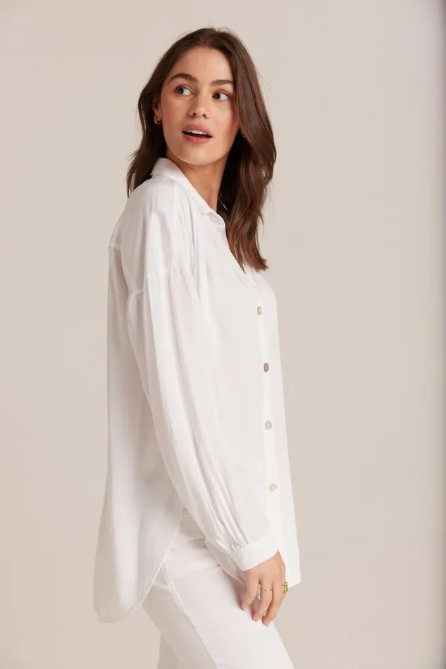 Button Down Women Bella Dahl Flowy Beach Shirt 8211 White Button Down Women Bella Dahl Flowy Beach Shirt 8211 White