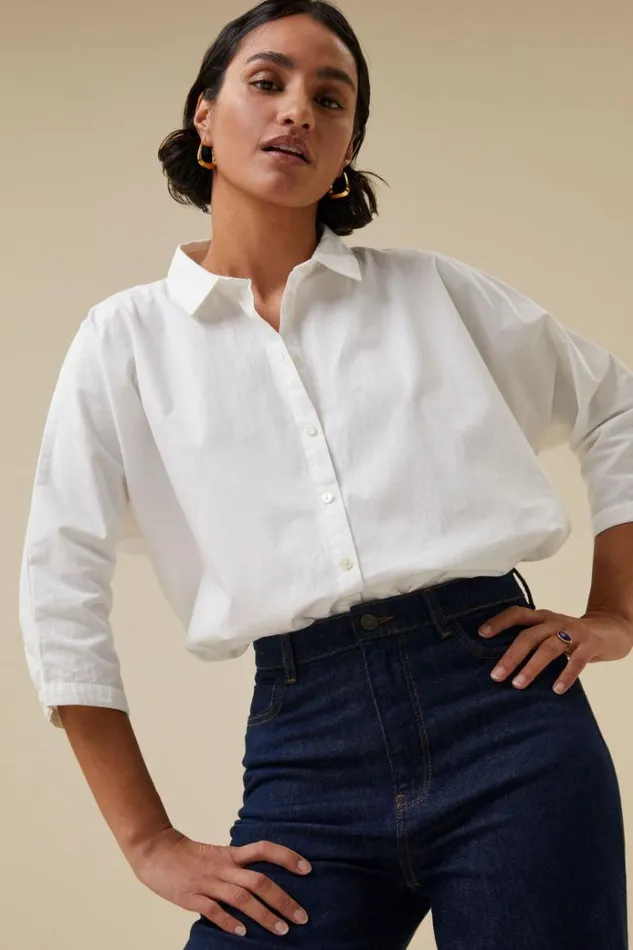 ByBar Broeken Vrouwelijk Lina Pant Dark Denim