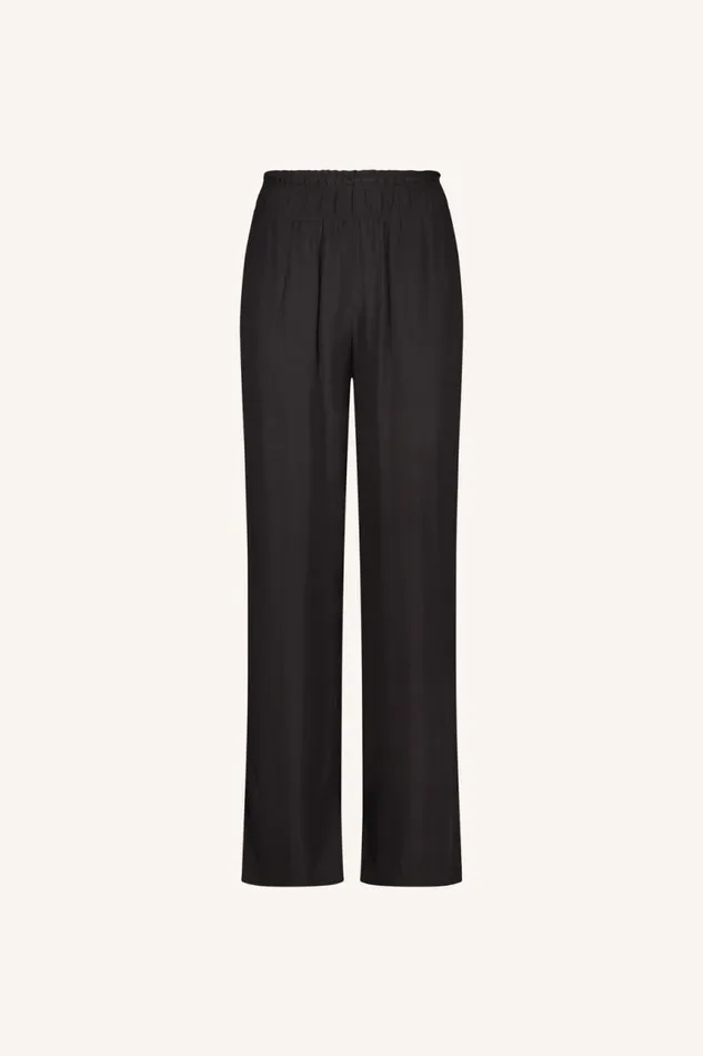 ByBar Broeken Vrouwelijk Robyn Viscose Pants Cafe Noir ByBar Broeken Vrouwelijk Robyn Viscose Pants Cafe Noir