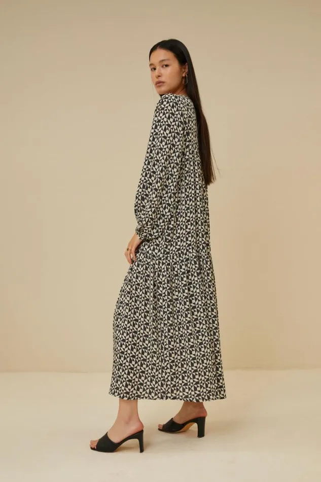 ByBar Jurken Vrouwelijk Hayley Graphic Dress Graphic Print ByBar Jurken Vrouwelijk Hayley Graphic Dress Graphic Print