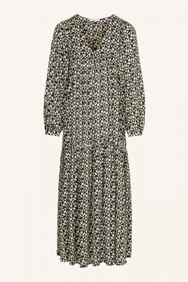 ByBar Jurken Vrouwelijk Hayley Graphic Dress Graphic Print ByBar Jurken Vrouwelijk Hayley Graphic Dress Graphic Print
