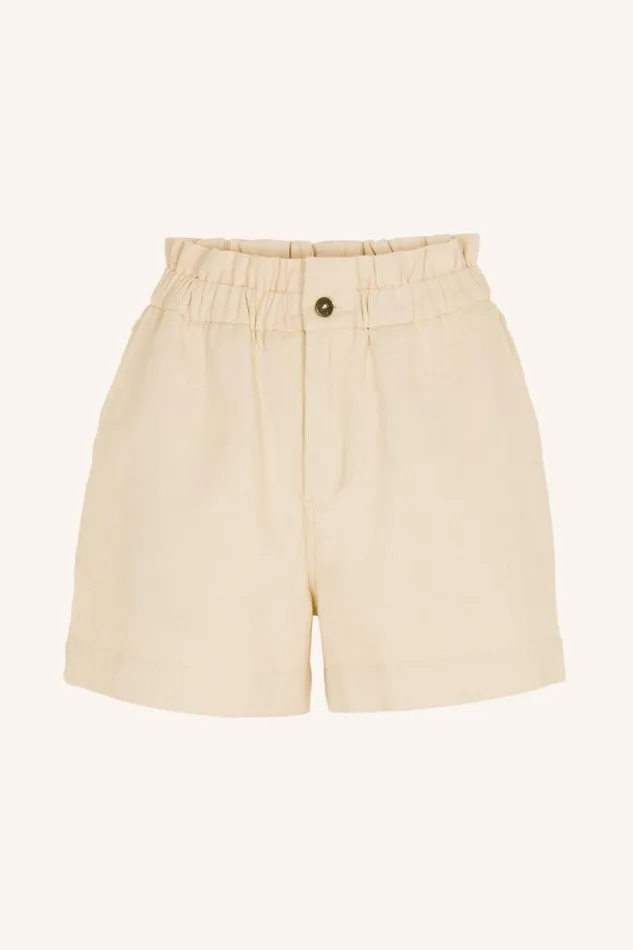 ByBar Shorts Vrouwelijk Leon Twill Short Grain