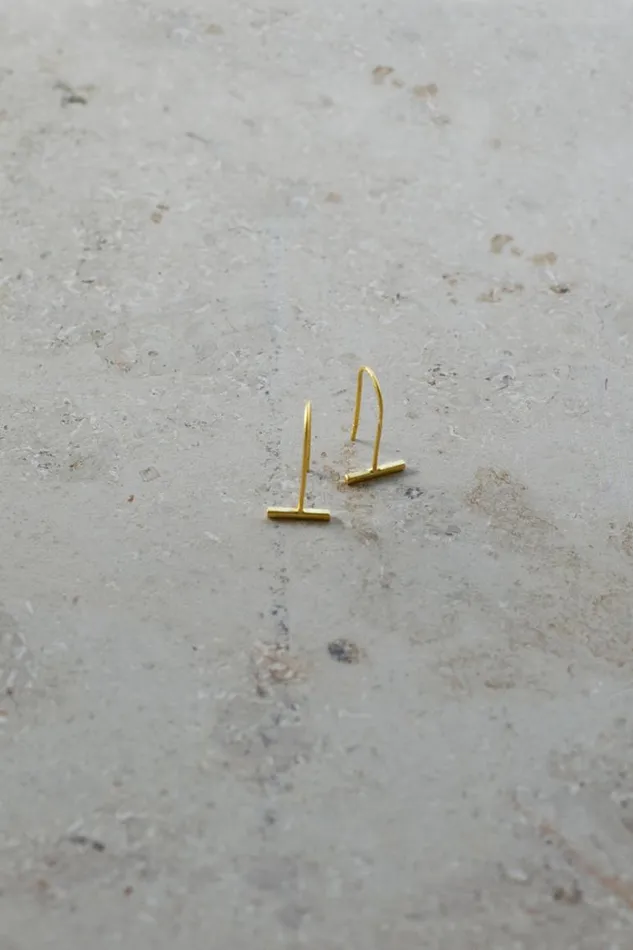 ByBar Sieraden Vrouwelijk Isa Earring Gold