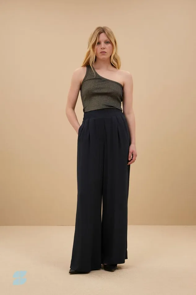 ByBar Tops and Shirts Vrouwelijk Charly Sparkle Top Gold