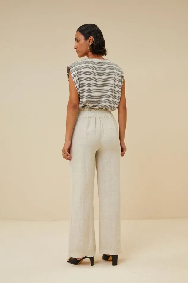 ByBar Tops and Shirts Vrouwelijk Diede Nautic Stripe Top Midnight ByBar Tops and Shirts Vrouwelijk Diede Nautic Stripe Top Midnight