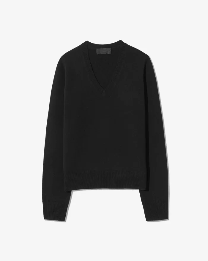 CAMELIA CASHMERE SWEATER Dark Navy Women Nili Lotan Knits and Sweaters