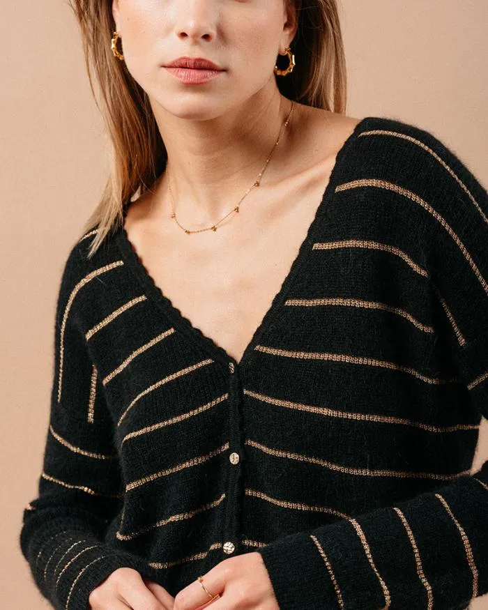 CARDIGAN NOIR MADISSON Shop Grace and Mila Cardigans