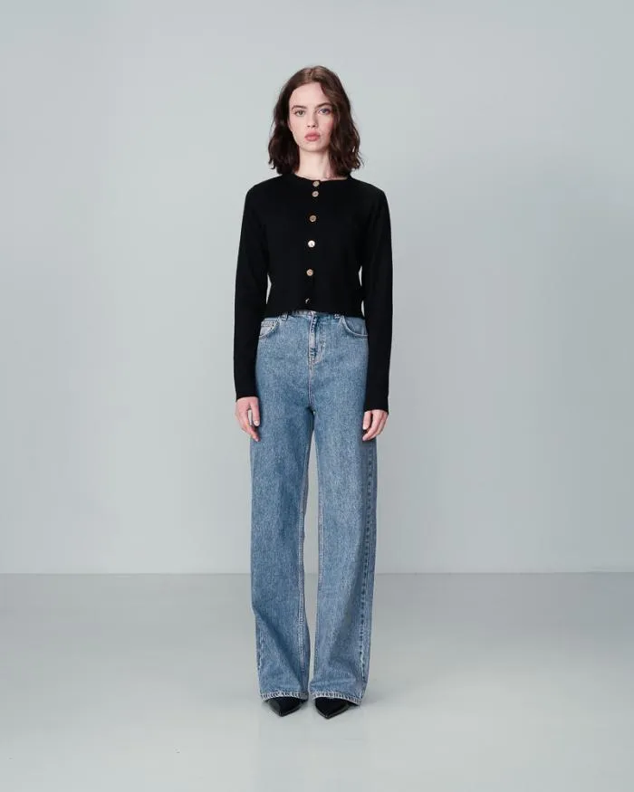 CARDIGAN NOIR NABEL Shop Grace and Mila Cardigans