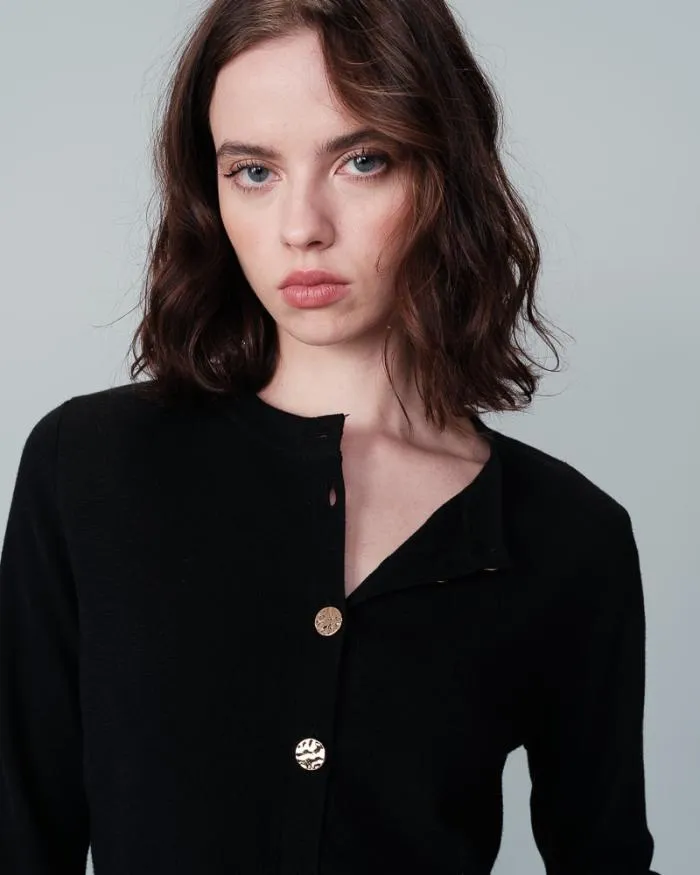 CARDIGAN NOIR NABEL Shop Grace and Mila Cardigans