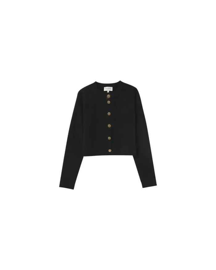 CARDIGAN NOIR NABEL Shop Grace and Mila Cardigans