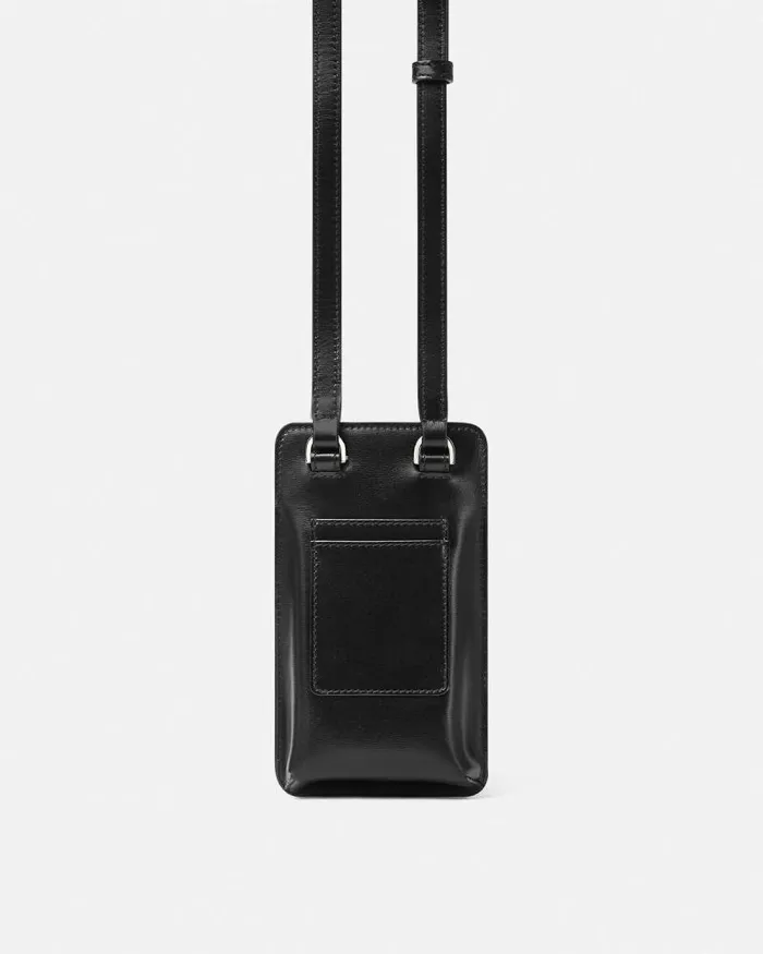 Cargo Crossbody Bag Blacksilver Men Versace Crossbody and Messengers