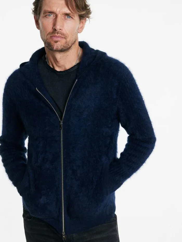 CATHERINE HOODIE Midnight Men John Varvatos Sweaters