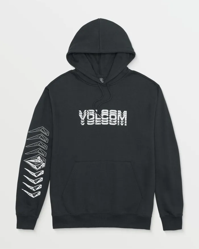 Cement Pullover Hoodie 8211 Washed Black Heather Mens Volcom Hoodies and Sweatshirts Cement Pullover Hoodie 8211 Washed Black Heather Mens Volcom Hoodies and Sweatshirts