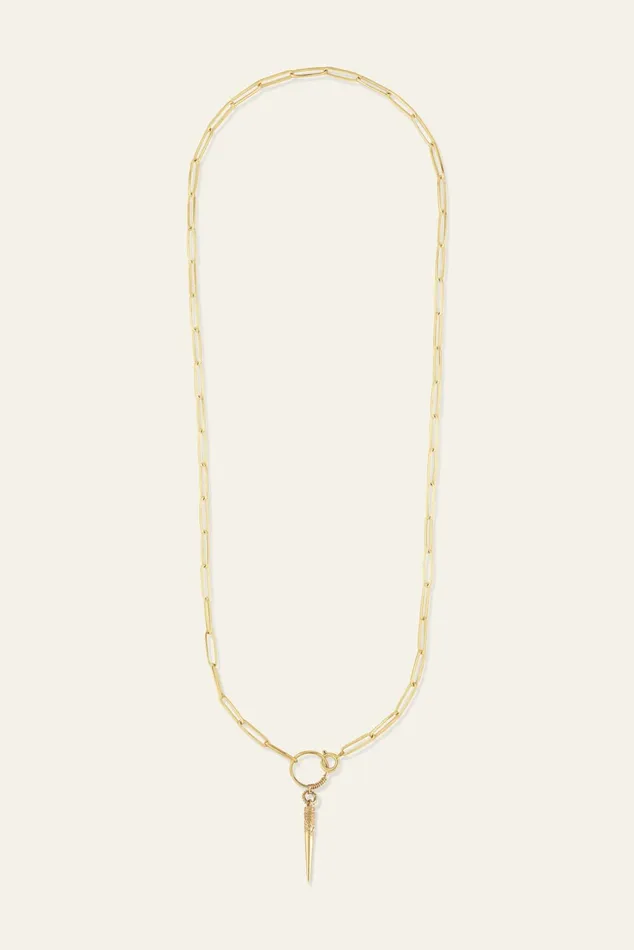 Chain Necklace Naomie Gray Women Baandsh Jewelry