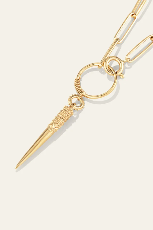 Chain Necklace Naomie Gray Women Baandsh Jewelry