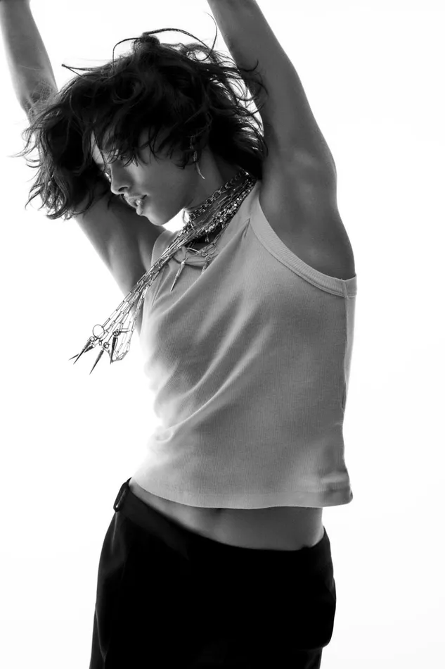 Chain Necklace Naomie Gray Women Baandsh Jewelry