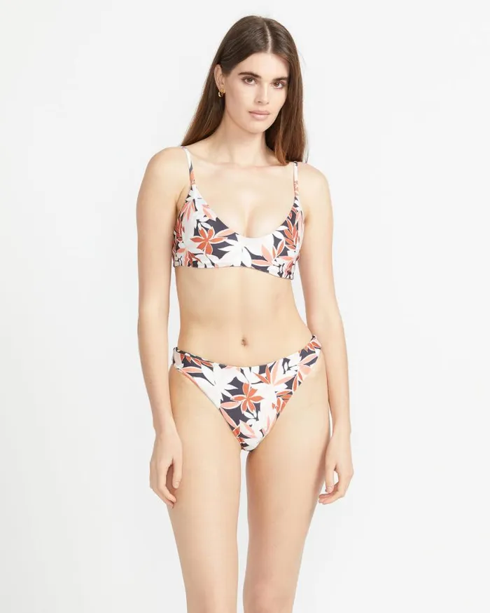 Check Mate Skimpy Bikini Bottom 8211 Electric Coral Womens Volcom Bikinis