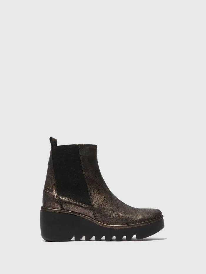 Chelsea Ankle Boots BAGU233FLY COOL GRAPHITE Women Fly London Ankle Boots
