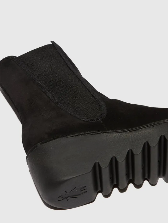 Chelsea Ankle Boots BYRO395FLY BLACK Women Fly London Ankle Boots