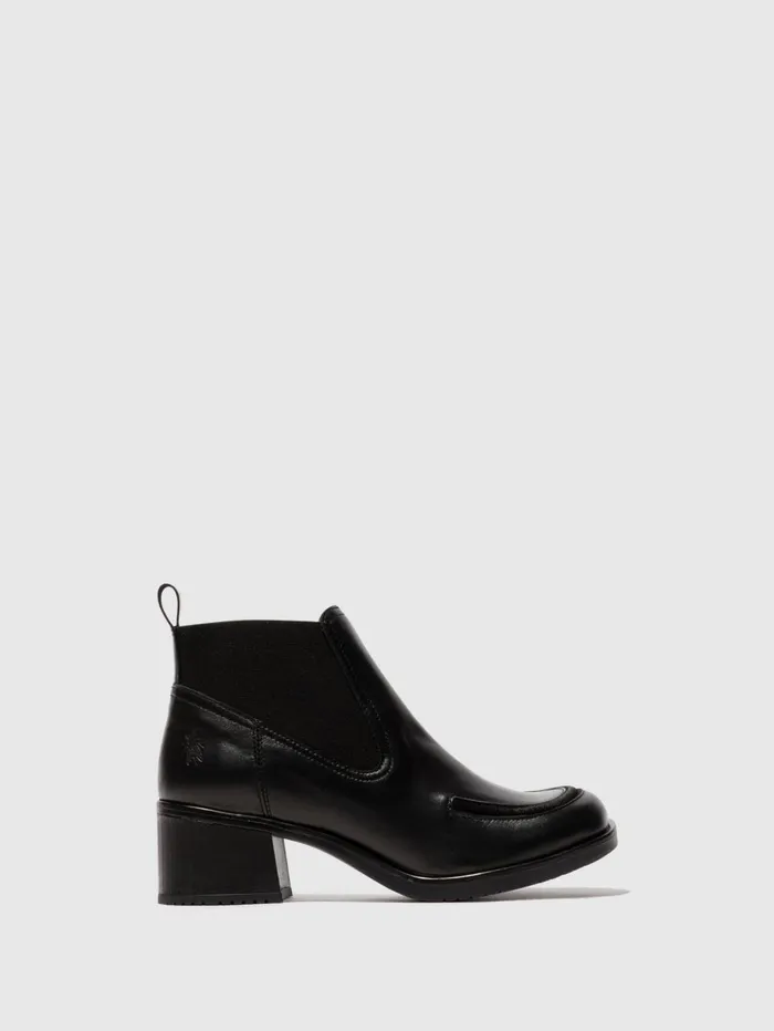 Chelsea Ankle Boots KATH016FLY BLACK Women Fly London Ankle Boots