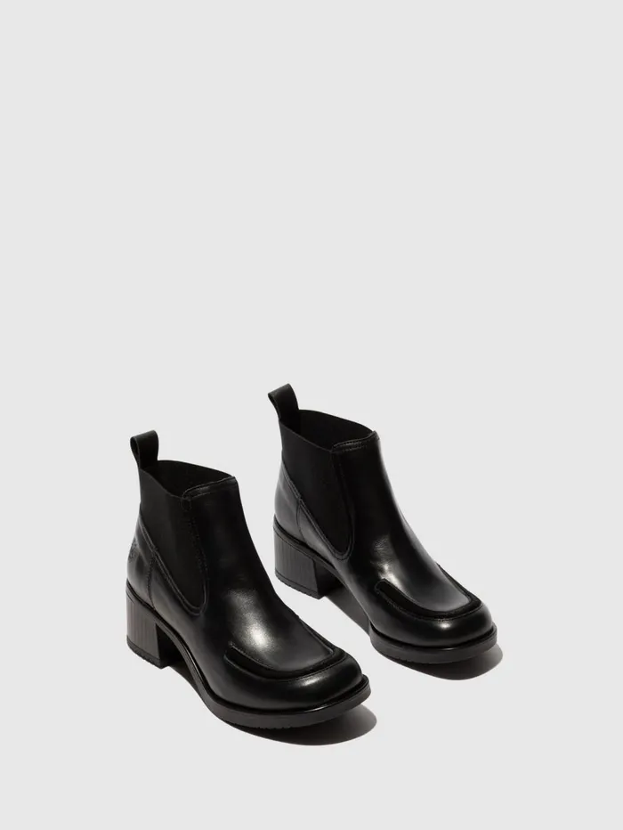 Chelsea Ankle Boots KATH016FLY BLACK Women Fly London Ankle Boots