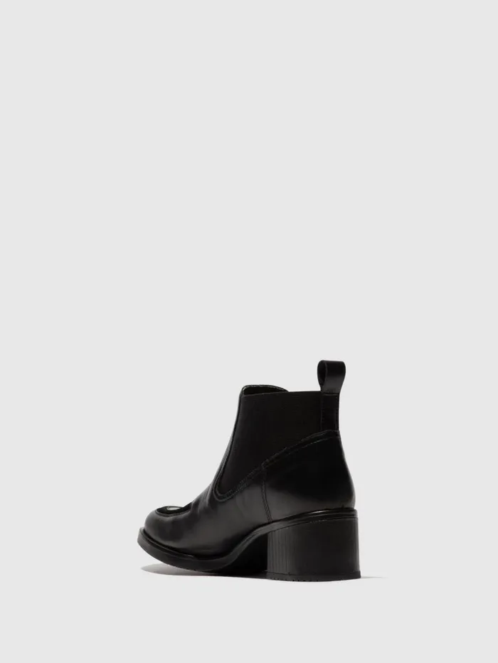 Chelsea Ankle Boots KATH016FLY BLACK Women Fly London Ankle Boots