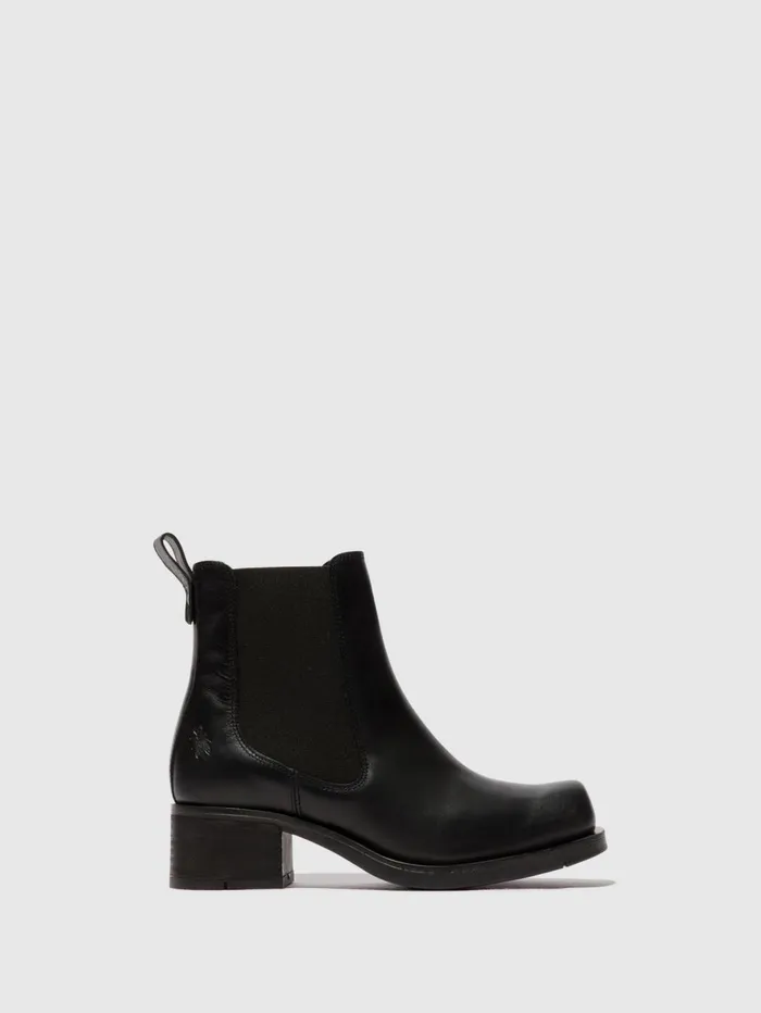 Chelsea Ankle Boots RANA005FLY BLACK Women Fly London Ankle Boots