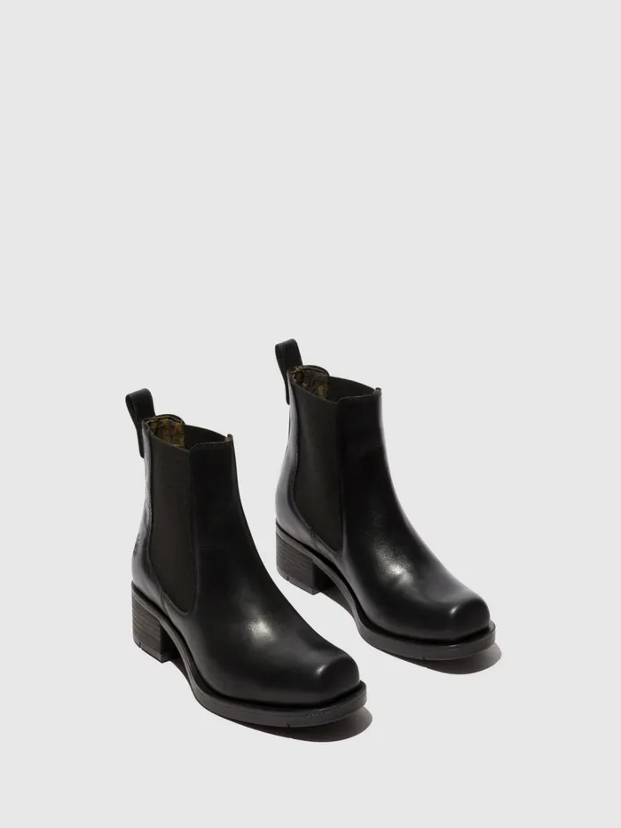 Chelsea Ankle Boots RANA005FLY BLACK Women Fly London Ankle Boots