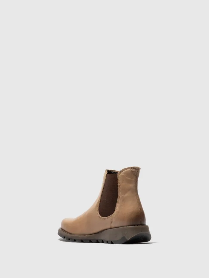 Chelsea Ankle Boots SALV195FLY TAUPE Women Fly London Ankle Boots