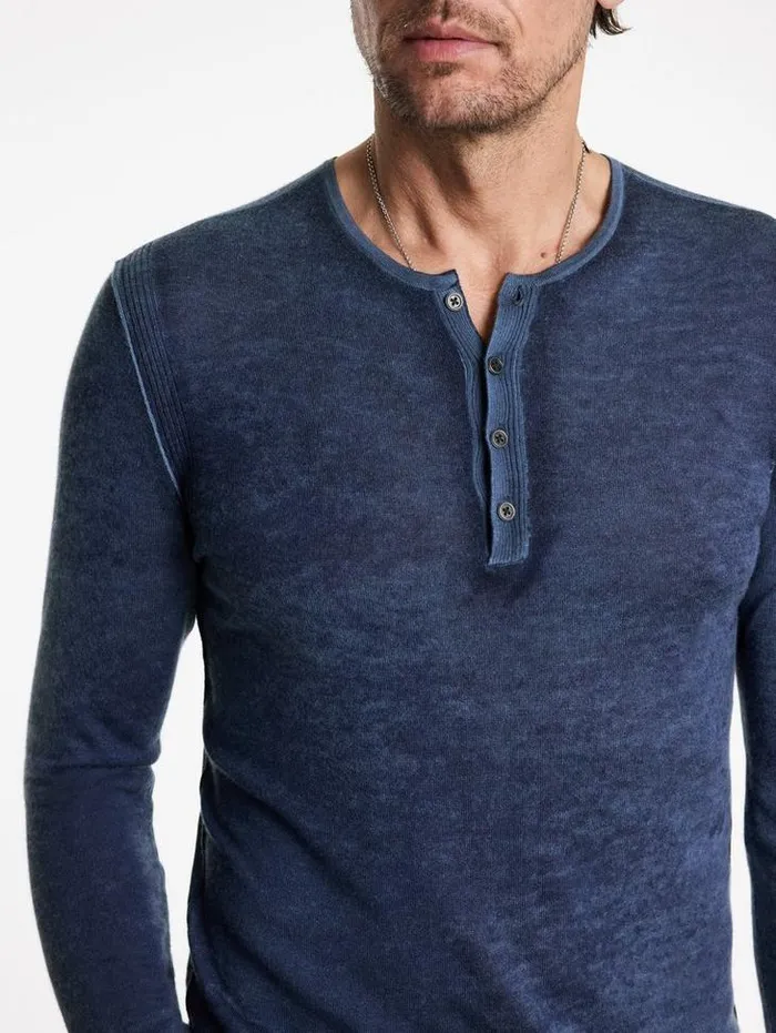CHRISTIE HENLEY Navy Men John Varvatos Sweaters