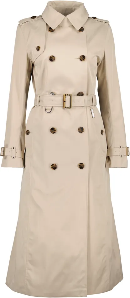 Clairy Coat Long Clay Beige Women Didriksons Trenchcoats