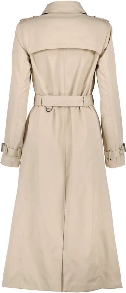 Clairy Coat Long Clay Beige Women Didriksons Trenchcoats