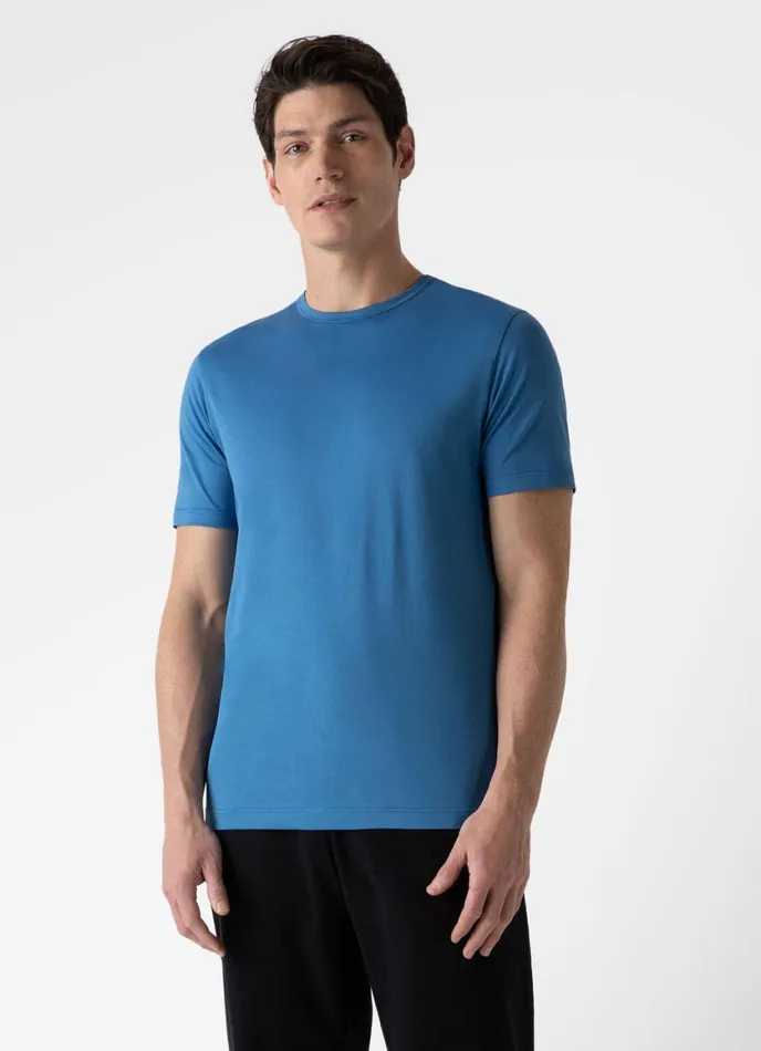 Classic Tshirt Blue Men SUNSPEL Tshirts