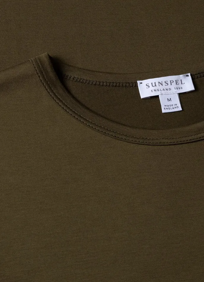 Classic Tshirt Dark Olive Men SUNSPEL Tshirts