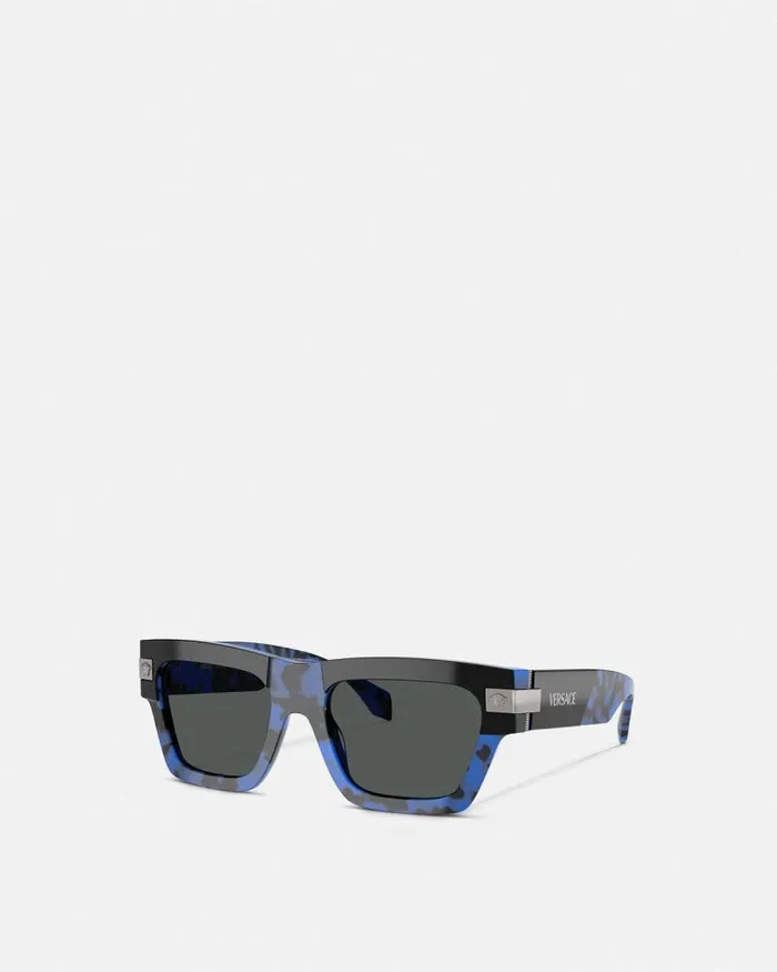 Classic Top Sunglasses Blackblue Men Versace Sunglasses