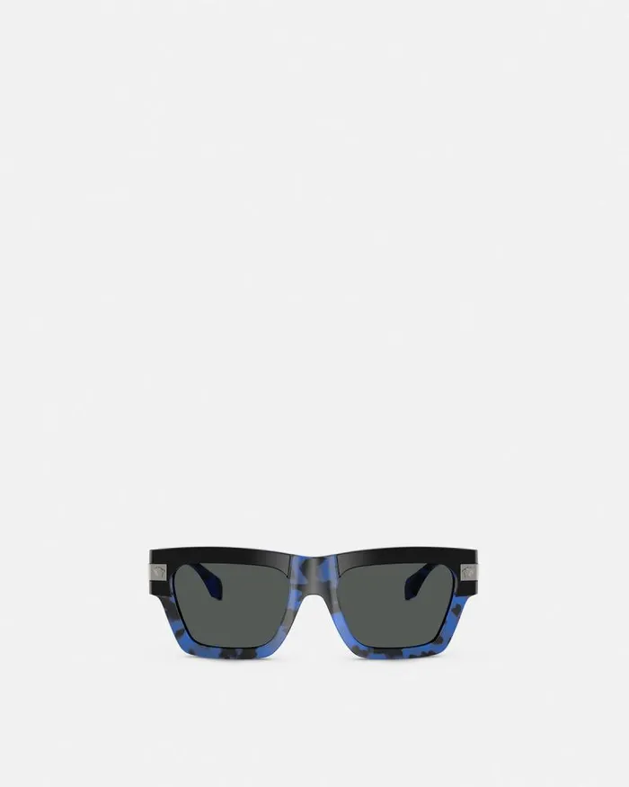 Classic Top Sunglasses Blackblue Men Versace Sunglasses