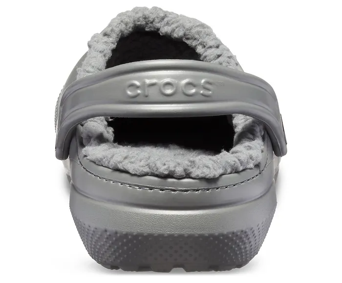 Clogs Crocs WomenMen Classic Lined Clog Slate GreySmoke
