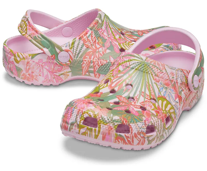 Clogs Women Crocs Classic Vera Bradley Clog Ballerina Pink