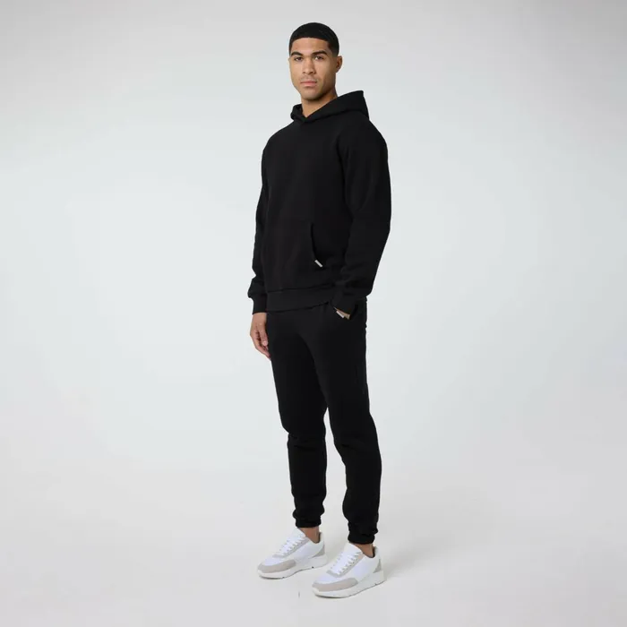 Closure London 2Pack Relaxed Fit Cuffed Joggers Black Light Grey Marl Men Pants