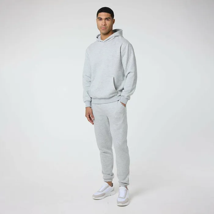 Closure London 2Pack Relaxed Fit Cuffed Joggers Black Light Grey Marl Men Pants