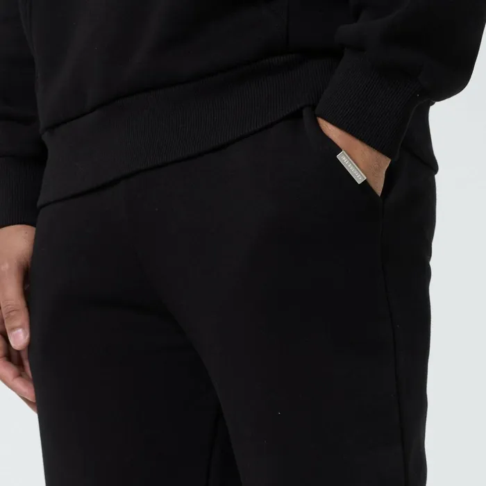 Closure London 2Pack Relaxed Fit Cuffed Joggers Black Light Grey Marl Men Pants