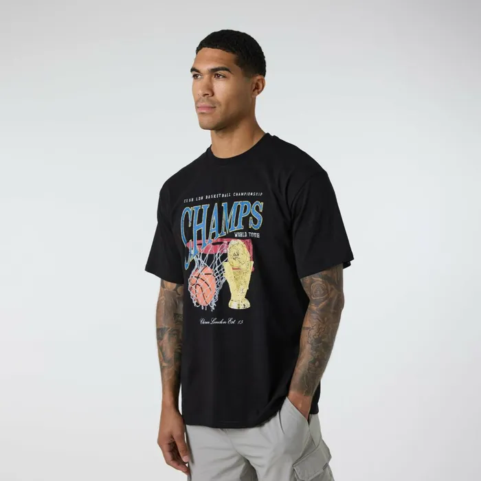 Closure London Champs TShirt Black Men TShirts