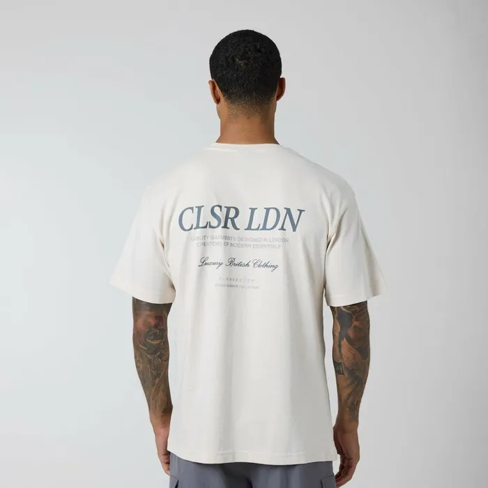 Closure London CLSR LDN Luxe TShirt Stone Men TShirts