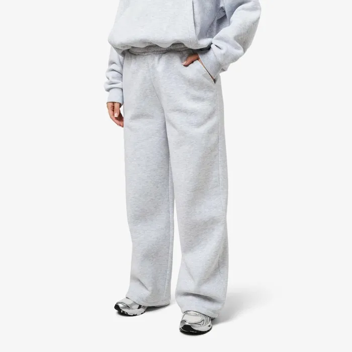 Closure London Core Logo Open Hem Jogger Grey Marl Women Joggers