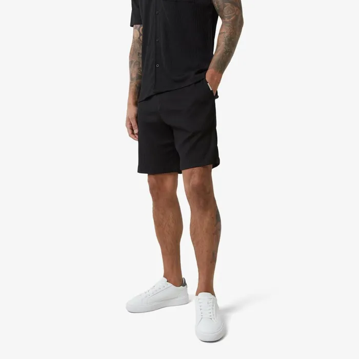 Closure London Crinkle Short Black Men Shorts