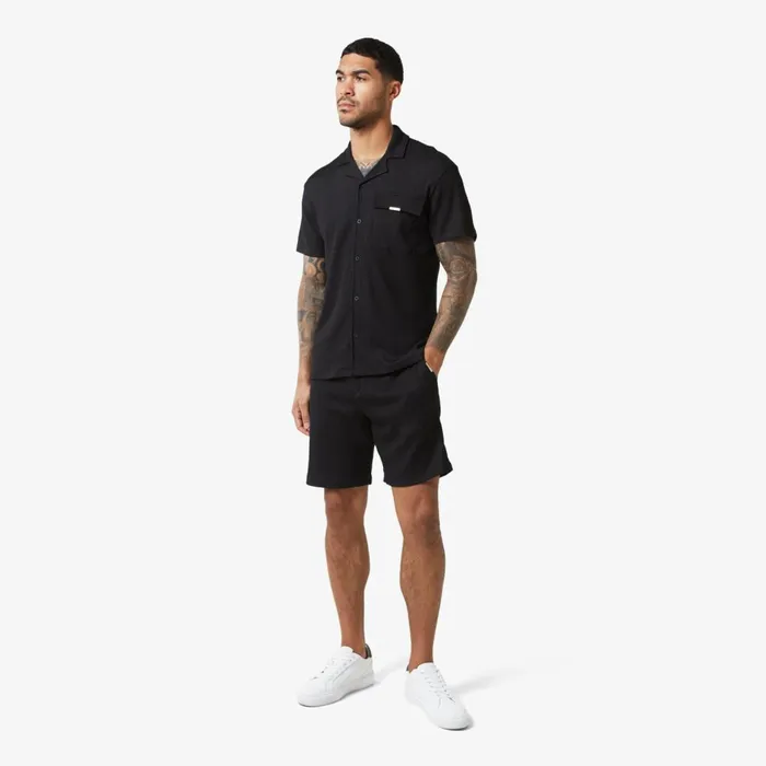 Closure London Crinkle Short Black Men Shorts