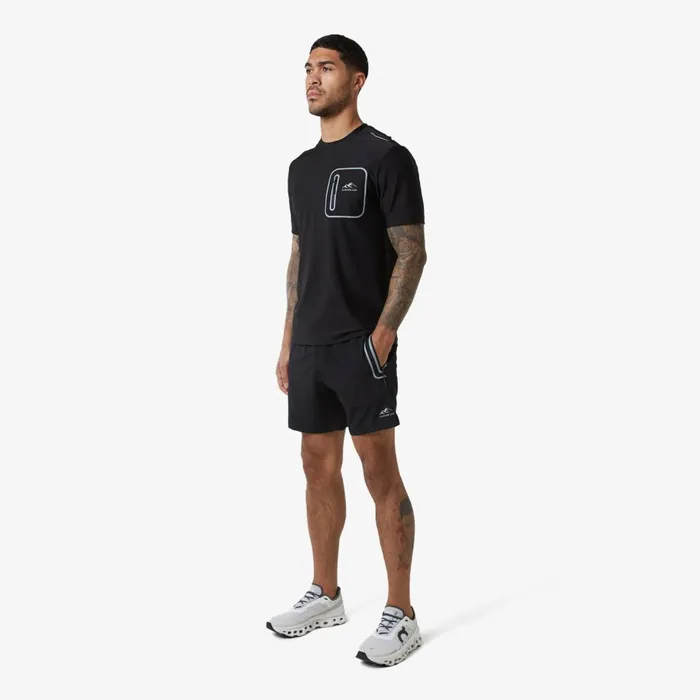 Closure London Heat Seal Pocket Short Black Men Shorts